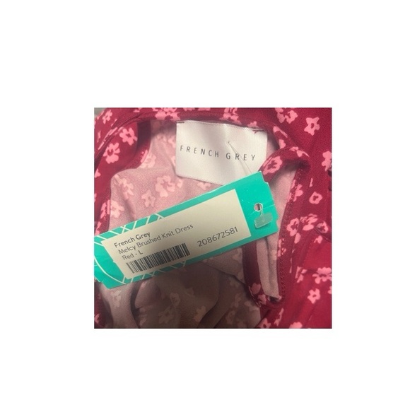 French Grey Stitch Fix Melcy Brushed Knit Dress NWT - Picture 4 of 6